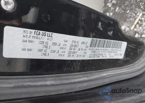 2017 Dodge Grand Caravan Sxt z USA, uszkodzony, nr VIN 2C4RDGCG1HR749839